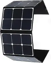 120W Foldable Solar Panel for Camper Car Boat Shed