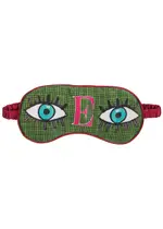 Jessica Russell Flint E Is For Eyes Silk eye Mask - Green - One Size One Size