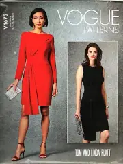 Vogue V1675 Misses 14 to 22 Designer Tom and Linda Platt Dress Sewing Pattern