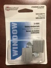 2 Security Sliding Window Lock #S-4000 Home Security Window Door Lock