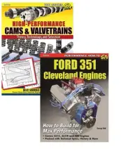 High-Perf Cams & Valvetrains & Build Max Perf Ford 351 Cleveland Engines 2 Books