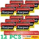 Soap Bar Skin Healthy Asepso Original Body Antiseptic Antibacterial Agent x12