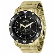 Invicta Pro Diver Chronograph Quartz Black Dial Men's Watch 37725 NEW In The Box