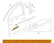 GM OEM 18-24 Enclave Front Door Exterior Trim-Nameplate 23373823