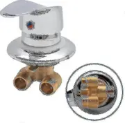 Shower Cabin Mixer Tap Brass Shower Faucet Outlet Diverter Chrome Shower Mixer Tap Yalo
