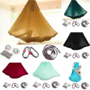 Aerial Yoga Hammock Set Yoga Swing Trapeze Inversion Decompression Wide & Large