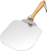 Pizza Spatula, Multifunctional Lightweight Pizza Peel, Enduring Food Paddle, for Easy Storage & Clean, with Rotating Handle, for Baking Pastry Kitchen
