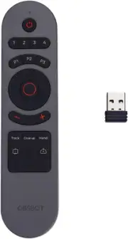 Tiny 2 Remote Control, Smart Remote for Tiny 2/Tiny 4K/1080P Webcam, Wireless Co