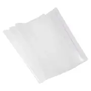 7.5x10.3" Clear Book Cover, 10 Pcs Textbook Protector with Adhesive Tape, Clear