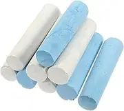 Toyvian 40pcs Portable Chalk Jumbo Sidewalk Chalk Sticks for Outdoor Drawing Multi Function Art Projects and Easy to Use Blackboards for Creative Fun