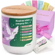 Bible Verse Jar – Prayer Jar with 120 Color-Coded Read Me When Inspirational ...