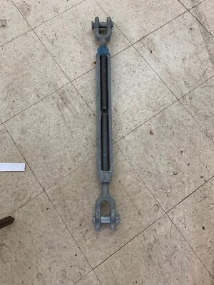 Galvanized Turnbuckle - Import - Jaw & Jaw - 1" x 24" Quantity OF ONE (1)