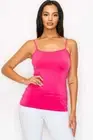 Yelete One Size Seamless Fitted Stretch Scoop Neck Cami Tank Top in 8 Colors NWT