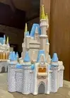 Disney Parks Magic Kingdom Cinderella Castle Ceramic Cookie Jar Statue New Boxed