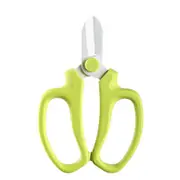 Catzon Professional Garden Scissors Teflon Coating with Comfort Grip Handle,Garden Plants Pruning Tool -Green