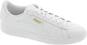 Men's Smash 3.0 L Sneaker, Puma White-puma White-puma Gold, 8.5