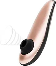 Womanizer Classic Clitoral Sucking Toy - Clit Stimulator with 8 Suction Speeds - Waterproof Sucker Vibrator - Rechargeable Vibrating Adult Sex Toys for Women and Couples - Rose Gold