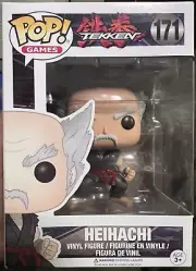 Funko POP Games Tekken - Heihachi Action Figure #171 With Protector
