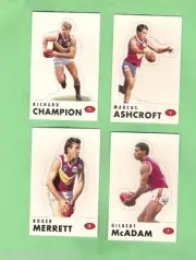 #D524. 1996 BRISBANE BEARS AFL SELECT STAND UP CARDS