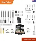27Pcs BBQ Grill Accessories Set, Stainless Steel Griddle Tools Kit with 16" ...