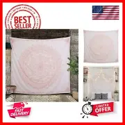 Mandala Tapestry Wall Hanging Bohemian Hippie Tapestries Indian Cotton Bedspr...