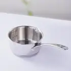 Noodle Soup Pot Saucepan with Handle Noodle Pot i.D 12cm Single Serving Saucepan