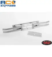 RC 4WD Silver Steel Tube Rear Bumper for Tamiya 1/10 Isuzu Type X RC4VVV-C0574