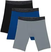 [Fruit of the Loom] Men's Breathable Lightweight Micro-Mesh Long Leg Boxer Brief