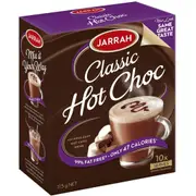 Jarrah Classic Hot Drink Chocolate Sachets 10 Pack