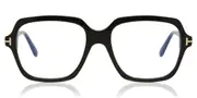 Tom Ford FT5908-B Blue-Light Block 001 Men's Glasses Black Size 54 - Private Health Rebate - Blue Light Block Available