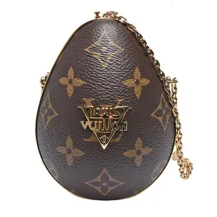 LV MP2588經典Monogram帆布 EGG硬殼斜背包