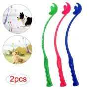 2x DOG BALL LAUNCHER THROWER PET TRAINING FETCH RETRIEVE CHUCKER Practical Toys