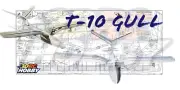 T10 GULL Sport Seaplane 38" WS RC Airplane Laser Cut Balsa & Ply Short Kit