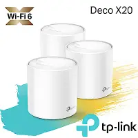 在飛比找Yahoo奇摩購物中心優惠-TP-Link Deco X20 AX1800真Mesh雙頻