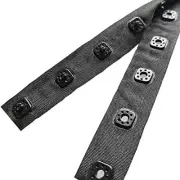 Press Buttons Sewing Snaps Tape 3/10 Inch DiameterSewing Polyester Tape with ...