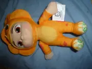 cocomelon orange dinosaur plush doll