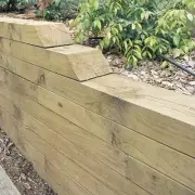 SA NEW Stratco H4 Treated Pine Timber Sleepers 200 x 75mm x 2.4m Length