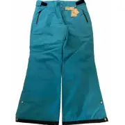 Wantdo Pants Womens Extra Large Turquoise Ski Snow Water Repellent Utility New