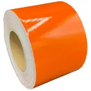 4" Inch Orange Reflective Tape Type 1 Flexible Engineer Grade Nikkalite ELG Safe