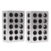 Blocks Hardened Steel 23 Holes Machinist Milling
