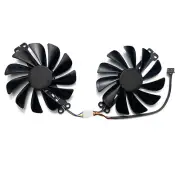 1 Pair Cooling Fans FY010010M12LPA for XFX RX6600 6600XT Speedster Graphics Card