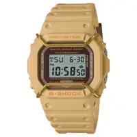 在飛比找momo購物網優惠-【CASIO 卡西歐】G-SHOCK 霧面自然色澤金屬保護器