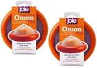 Onion Stretch Pod 2 Count Food Storage Container for Freshness and Easy Trans...