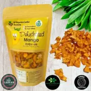 Dried Mango Fruit Organic Natural Pure Fruit Healthy Vegetarian Food 100g Packet