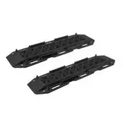 Hulk 4x4 Pkt 2 Recovery Tracks T/S Sand Mud & Snow 1210 x 350mm Black - HU1000B