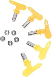 5pcs High Pressure Airless Nozzle Nebulizador Spray Can High Pressure Nozzle Sprayer Tips Spraying Guns Parts Spray Paint Nozzle Airless Sprayer Attachments Spray Tips Abs