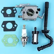 Carburetor Fuel Filter Line Carb Gaskets Kit for Stihl 021 023 025 MS210 MS230 MS250 Chainsaw Spare Tool Part