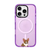 iPhone 16 Pro Impact Case MagSafe Compatible Sitting Corgi