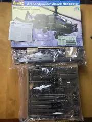 Vintage Revell AH64 Apache Attack Helicopter Birds of Prey Model 1:32 SEALED
