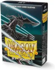 Arcane Tinmen 11124 Dragon Shield-Matte Japanese Size Sleeves 60pk-Jet, Multicol